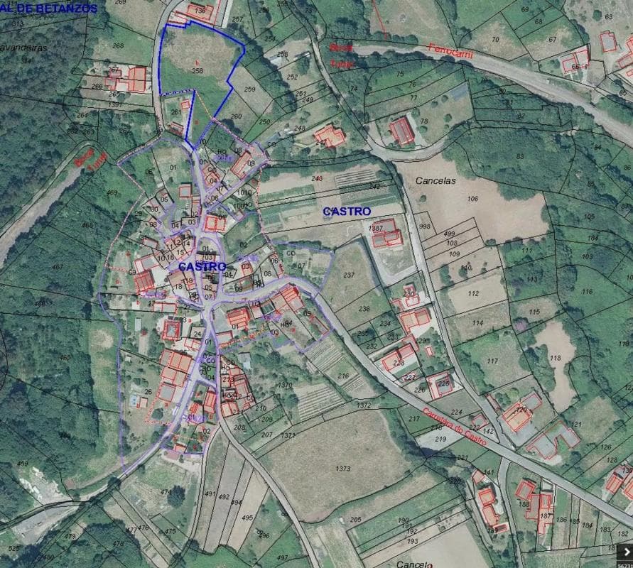Terreno en venta en Betanzos, A Coruña plan 1