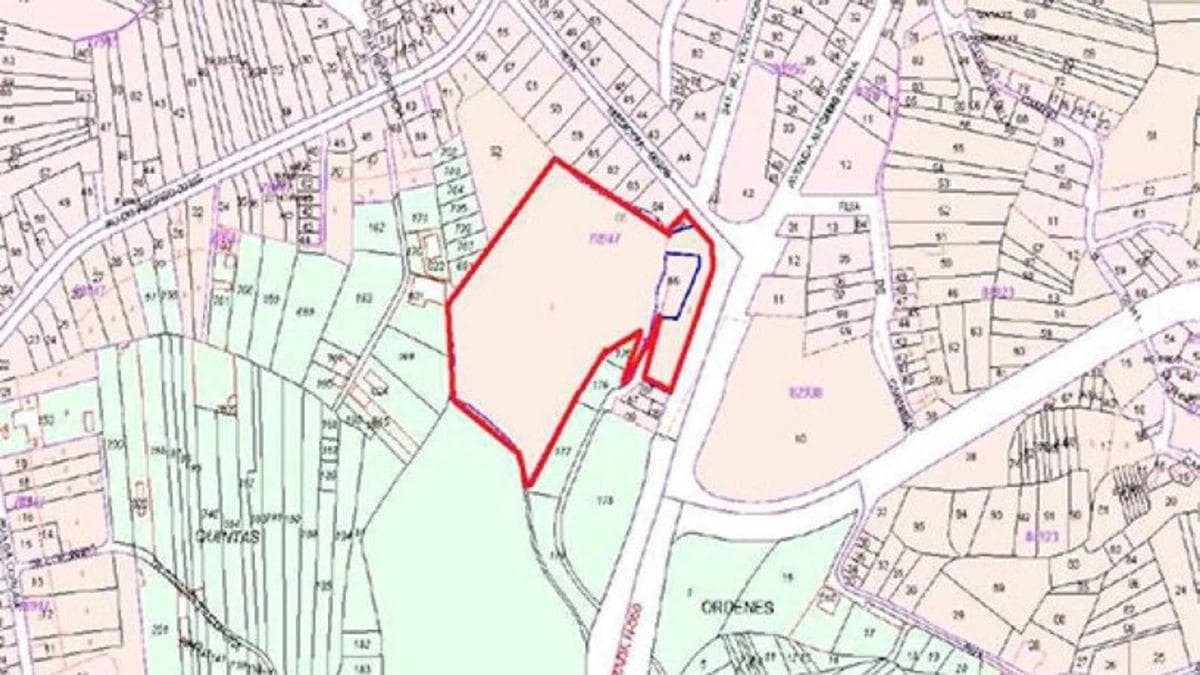 Terreno en venta en Ordes, A Coruña plan 1