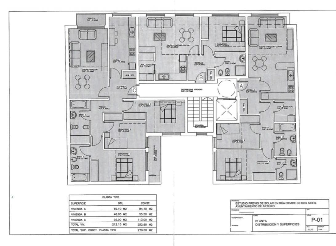 Terreno en venta en Arteixo, A Coruña plan 1