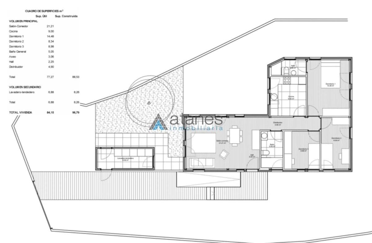 Terreno en venta en Abegondo, A Coruña plan 1