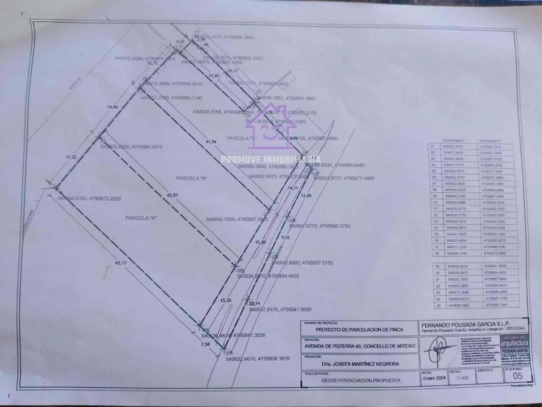 Terreno en venta en Arteixo, A Coruña plan 2
