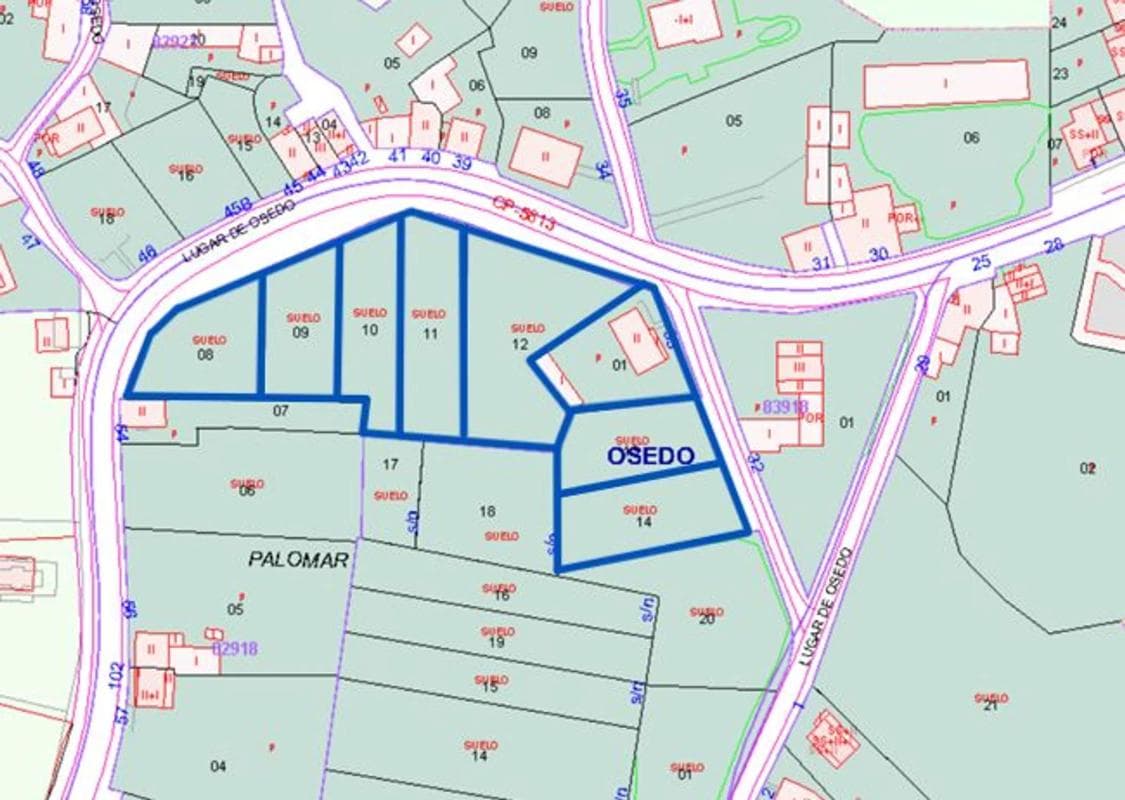 Terreno en venta en Sada, A Coruña plan 3