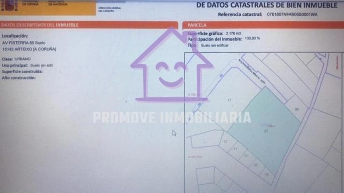 Terreno en venta en Arteixo, A Coruña plan 1