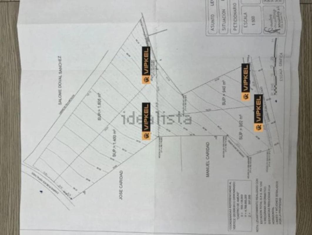 Terreno en venta en Cambre, A Coruña plan 1