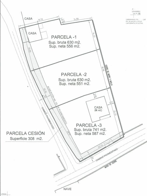 Terreno en venta en Cambre, A Coruña plan 1