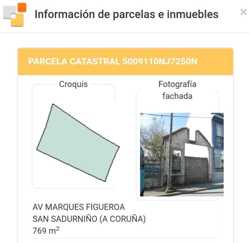 Terreno en venta en San Sadurniño, A Coruña photo 3
