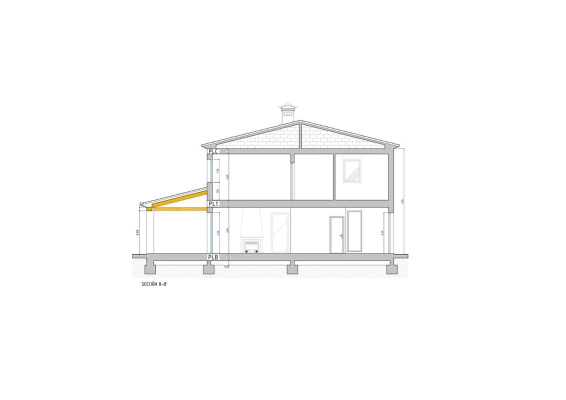 Venta de chalet independiente en Partida Benimarraig, Benissa
plan 1