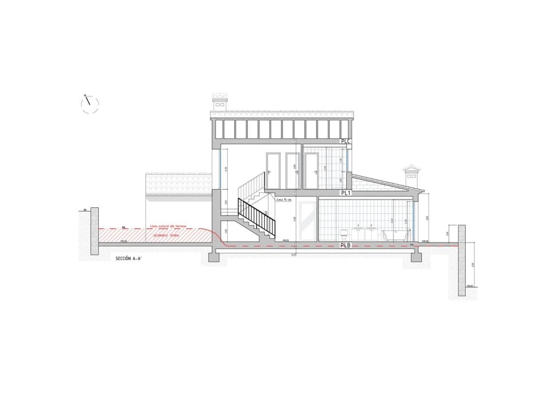 Venta de chalet independiente en Partida Benimarraig, Benissa
plan 2