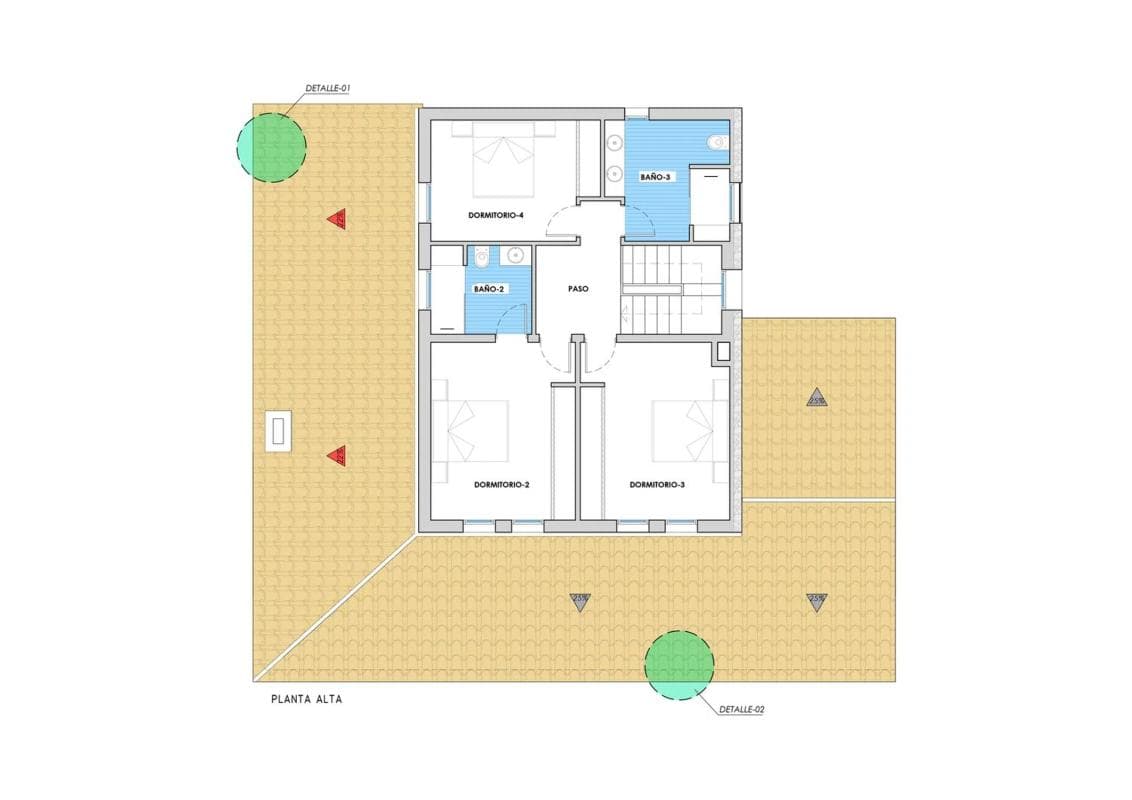 Venta de chalet independiente en Partida Benimarraig, Benissa
plan 4