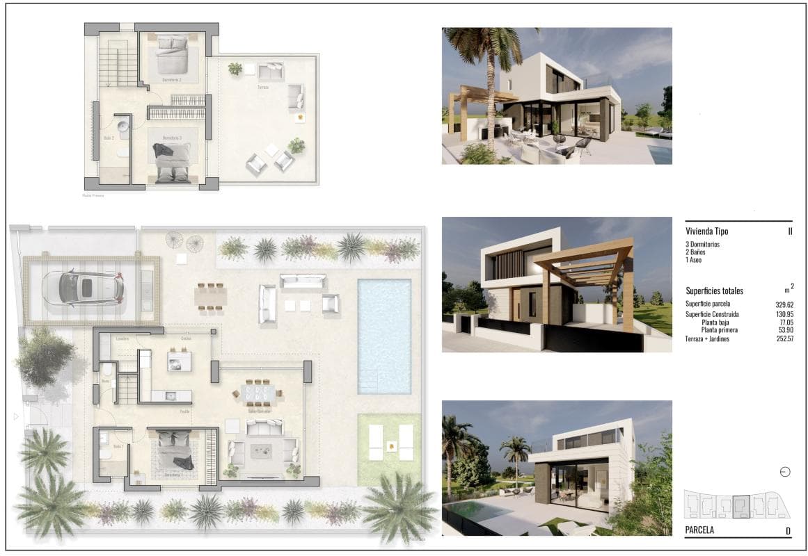 Obra nueva Mar de Alboran en Pilar de la Horadada (Revista) plan 2