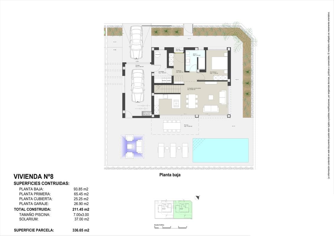Venta de chalet independiente en Calle Gladiolo, 77, Pilar de la Horadada
plan 2