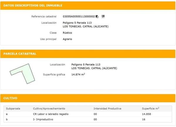 Terreno en Catral photo 3