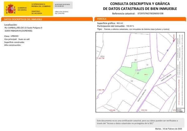 Terreno en calle Carballiño, 23 thumbnail 1