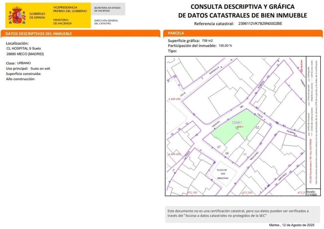 Terreno en venta en Meco, Madrid photo 3
