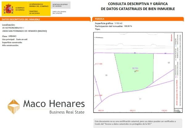Terreno en avenida Astronomía thumbnail 1