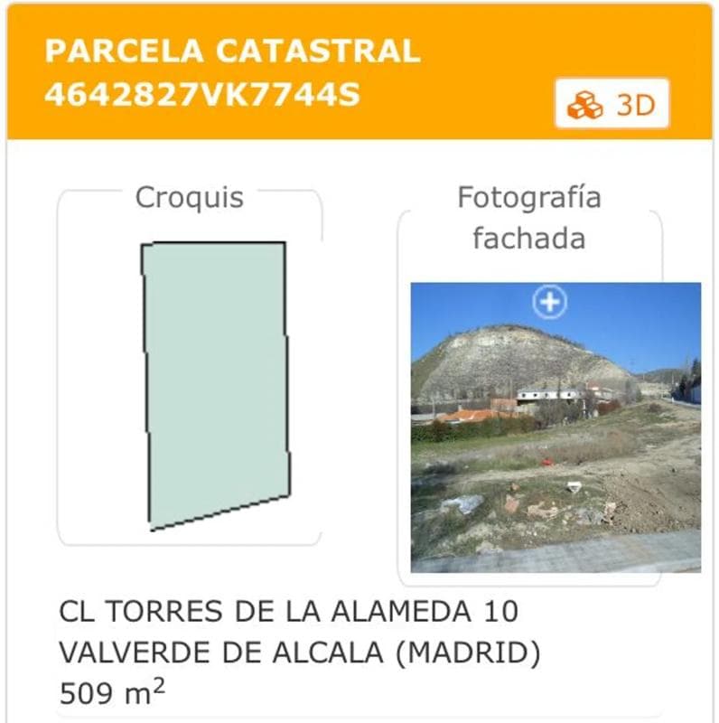 Terreno en venta en Valverde de Alcala, Madrid photo 4