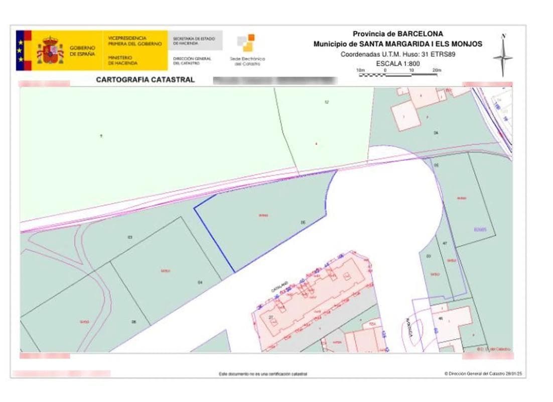 Terreno en venta en Santa Margarida i els Monjos, Barcelona photo 2