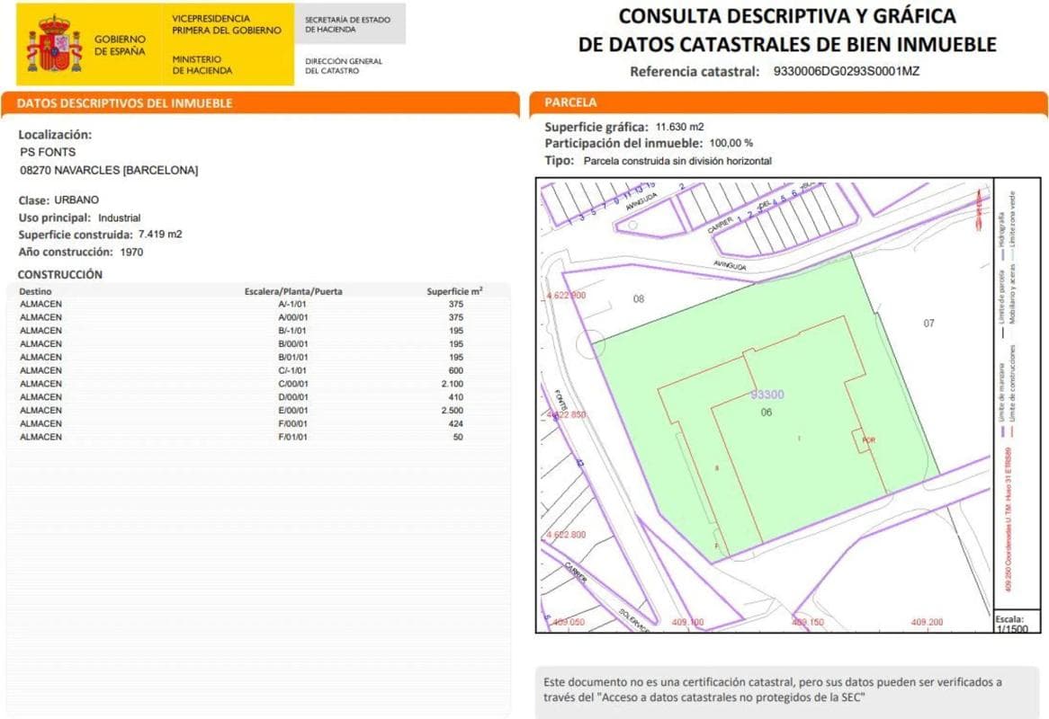 Terreno en venta en Navarcles, Barcelona photo 4
