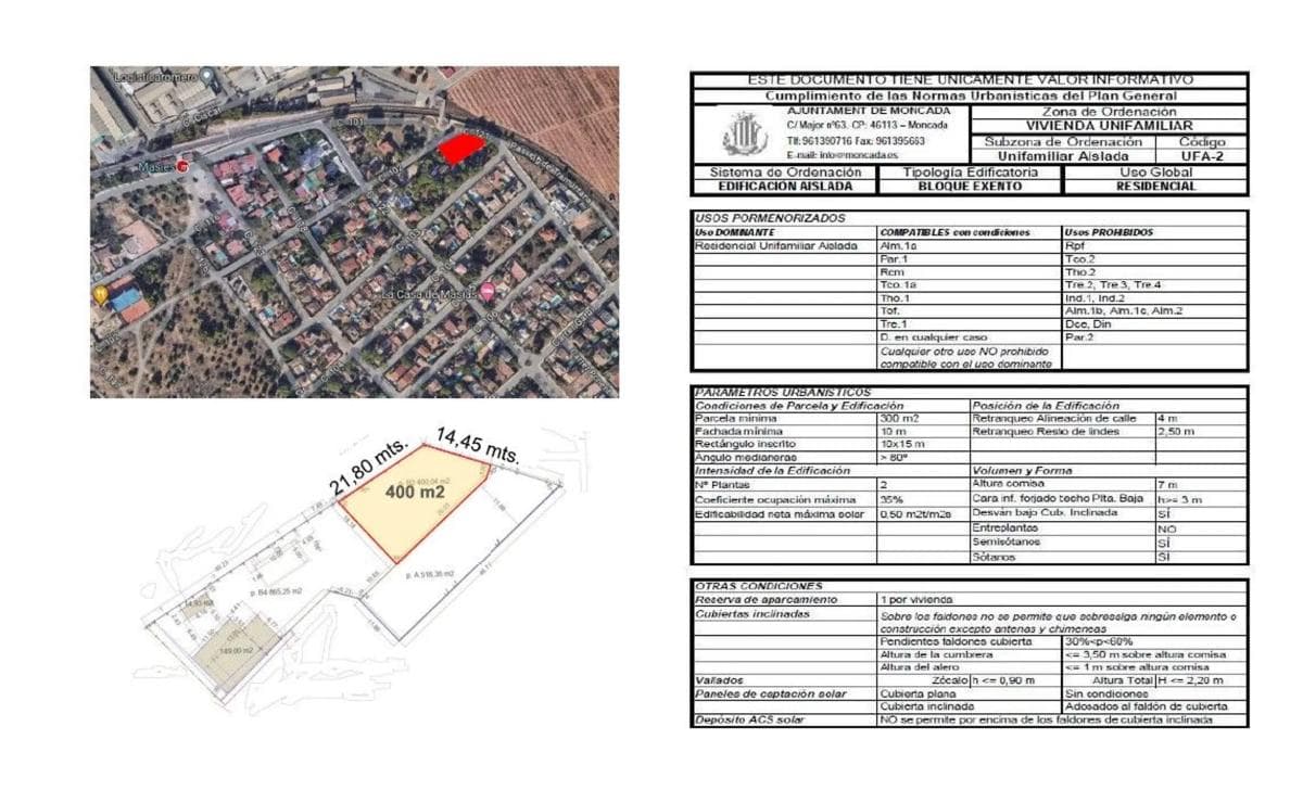 Terreno en venta en Moncada, Valencia photo 3