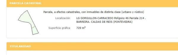 Terreno en carretera N-550 Gorgullón s/n thumbnail 1