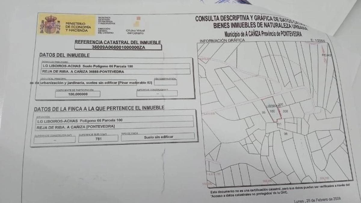 Terreno en venta en A Cañiza, Pontevedra photo 4