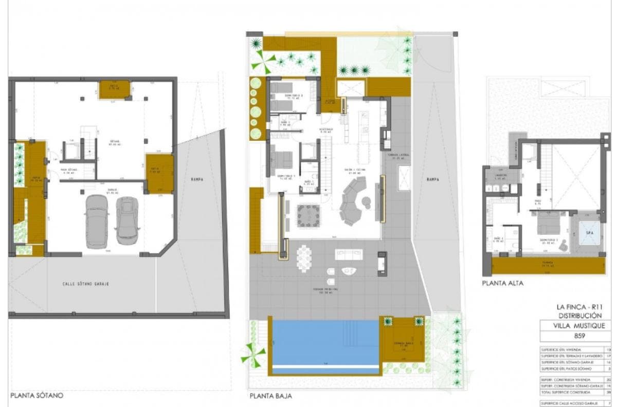 Obra nueva MUSTIQUE en Algorfa (Revista) plan 1