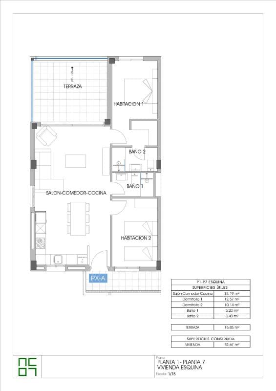 Vista Cala 52, La Villajoyosa / Vila Joiosa
plan 6