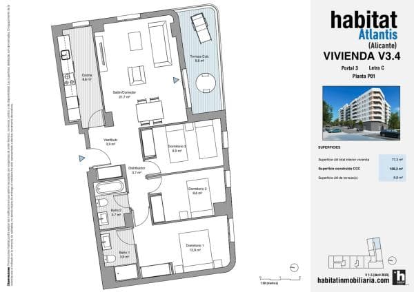 Piso en venta en Avenida de Elche, 15, Alicante / Alacant
thumbnail 1