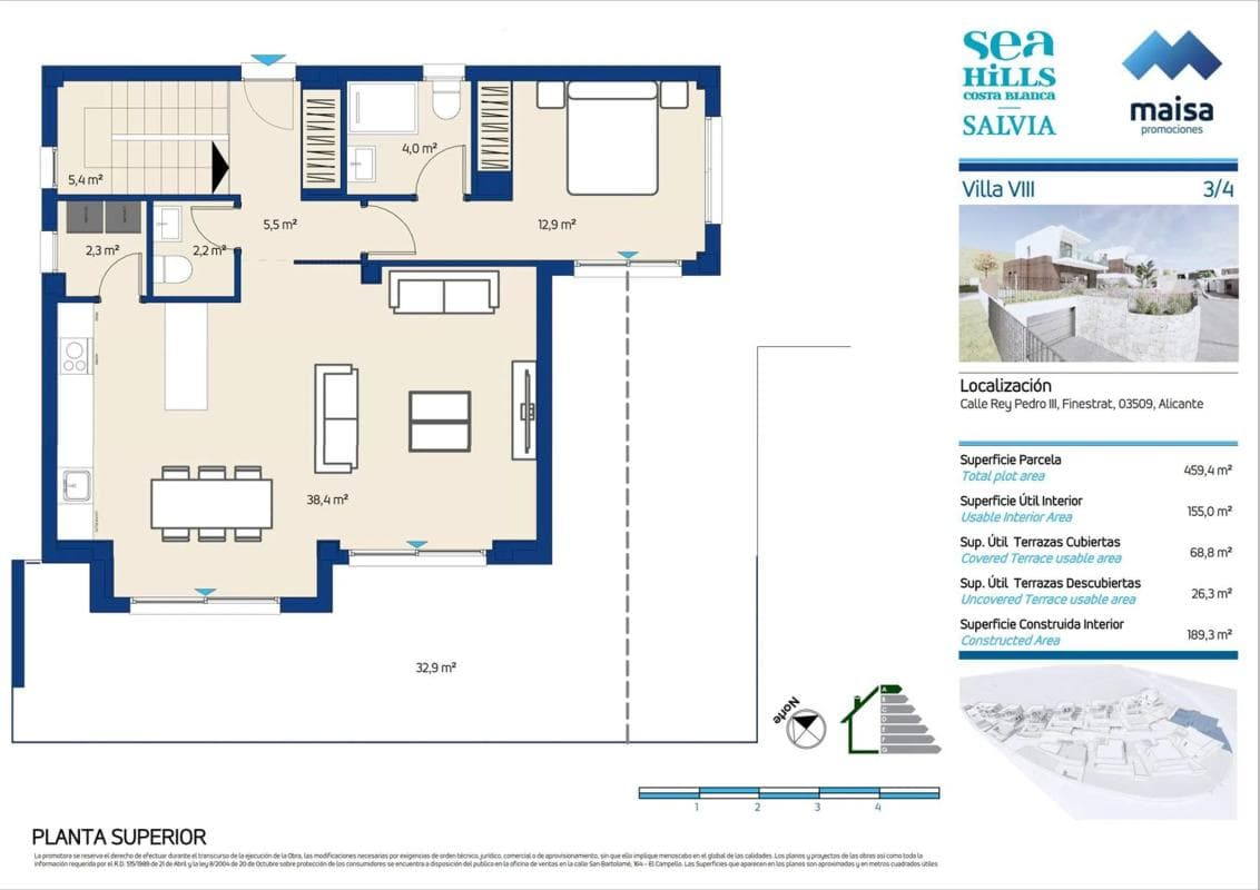 Venta de chalet independiente en Calle Rey Juan Carlos I, 35, Finestrat
photo 4
