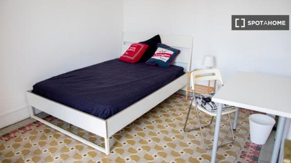 Habitación en piso compartido en barcelona. thumbnail 1