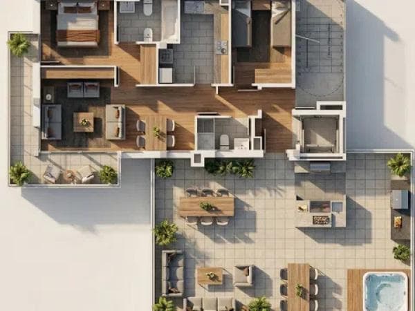 Penthouse for sale at Camino Sant Genís, 3, Barcelona thumbnail 1