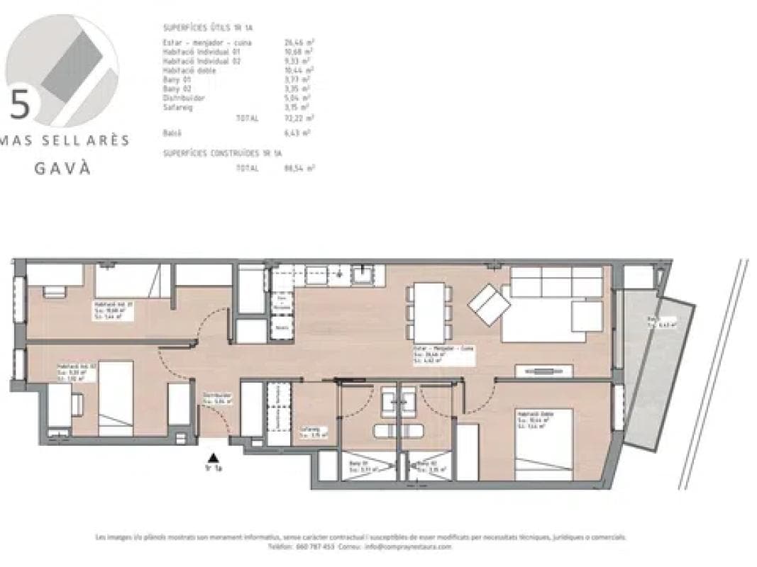 Venta de piso en Avenida Mas sellares, 5, Gavà
photo 4