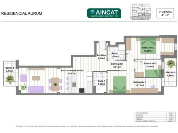 Venta de piso en Carretera Sant Climent, 61, Viladecans
thumbnail 1