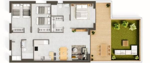 Venta de piso en Calle Orden Dórico, 551, Gran Alacant thumbnail 1