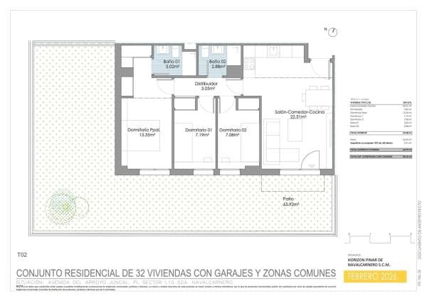 Venta de piso en Avenida del Arroyo Juncal s/n, Navalcarnero
thumbnail 2