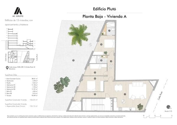 Venta de piso en Calle ARENYS Y PLUTO, 109, Barcelona
thumbnail 2