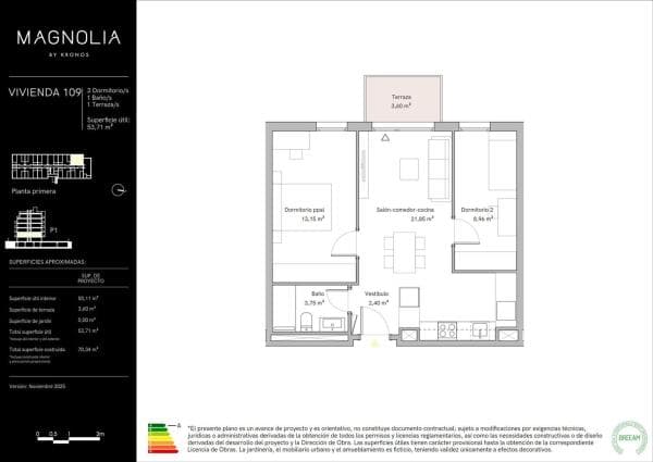 Venta de piso en Calle Jesús Pajares, 6, Alcalá de Henares
thumbnail 2