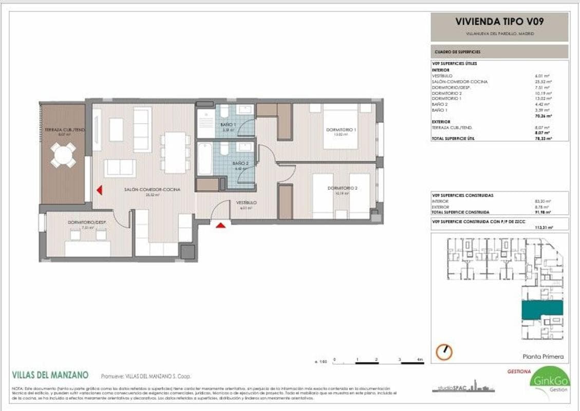 Venta de piso en Calle Pablo Tejera s/n, Villanueva del Pardillo
photo 3