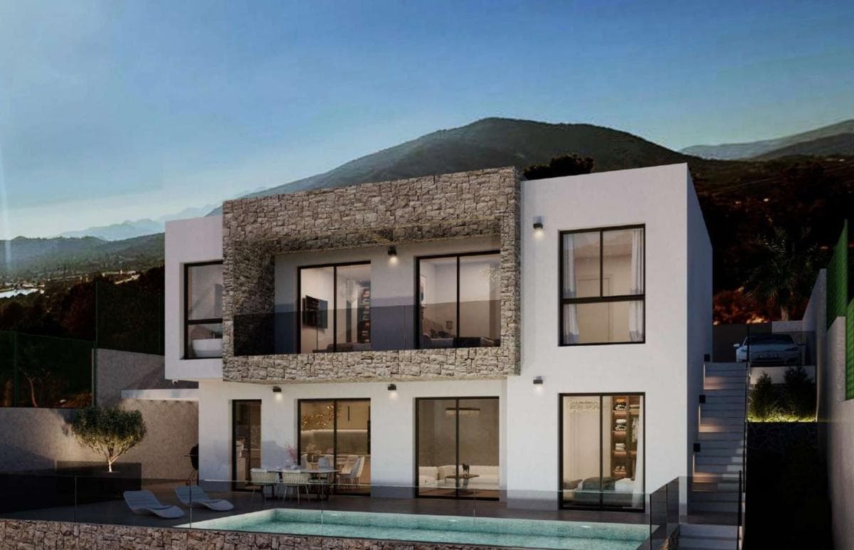 Obra nueva Villa Ibiza en Finestrat (Revista) photo 3