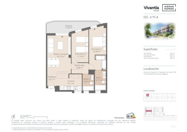 Venta de piso en Piso en Calle Cabana, 30, Sa Cabana - Can Carbonell - Ses Cases Noves, Marratxi, Marratxi
photo 1