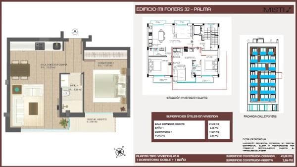 Venta de piso en Piso en Calle dels Foners, 32, Foners, Palma de Mallorca, Palma de Mallorca
thumbnail 2