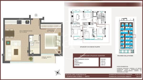 Venta de piso en Piso en Foners, Palma de Mallorca, Palma de Mallorca
thumbnail 1