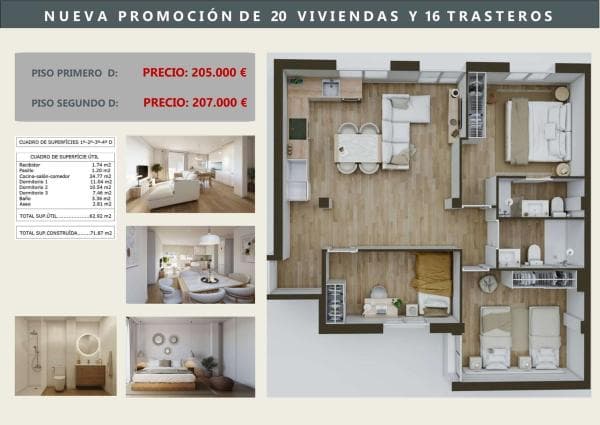 Venta de piso en Piso en Calle de San Antonio Abad, 58, Barrio del AVE, Zaragoza, Zaragoza
thumbnail 1