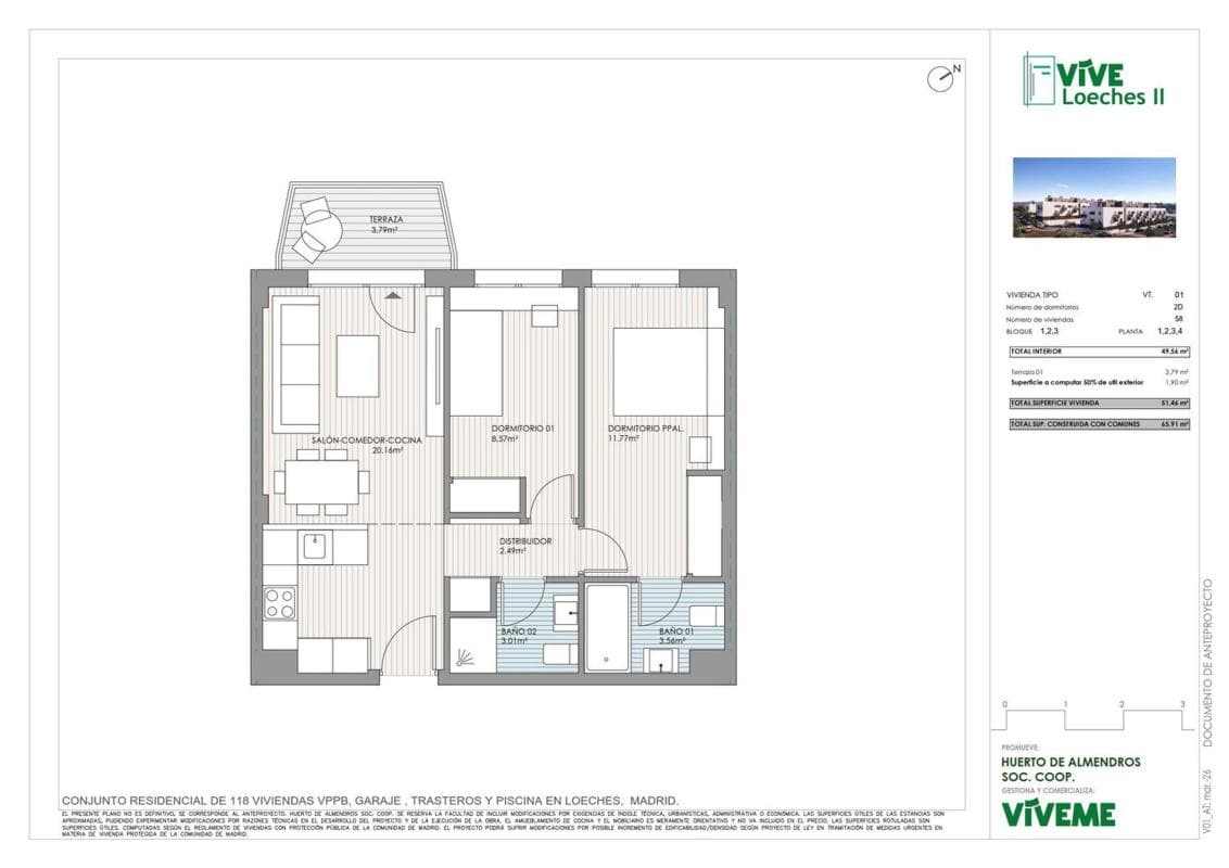 Sale of apartment in Piso en Avenida del Fresno, 141, Loeches, Loeches
photo 5