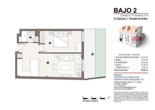 Продажа квартиры на Piso en Calle Cancana, 1, Noroeste, Torrejón de Ardoz, Торрехон-де-Ардос
thumbnail 1