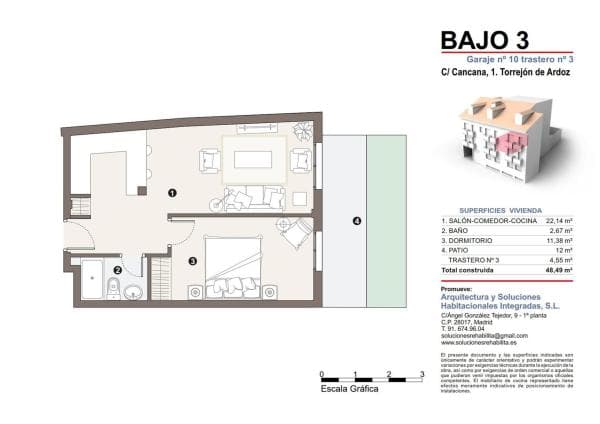 Продажа квартиры на Piso en Calle Cancana, 1, Noroeste, Torrejón de Ardoz, Торрехон-де-Ардос
thumbnail 1