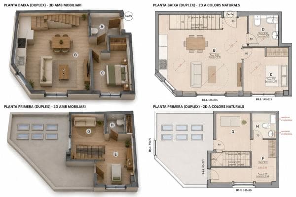 Venta de piso en Piso en Calle Sant Damià, 107, Ca n'Anglada, Terrassa, Terrassa
thumbnail 1