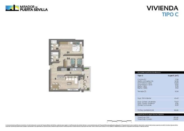 Venta de piso en Piso en Calle Marcelino Camacho, 5, Camas, Camas
thumbnail 1