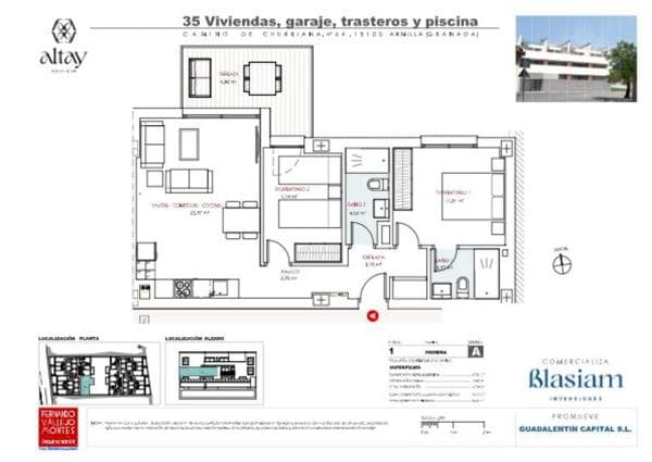 Venta de piso en Piso en Camino de Churriana, 64, Zona Poniente, Armilla, Armilla
photo 1