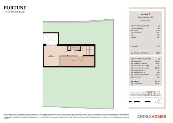 Chalet pareado en Calle Elena Fortún, 46, Valdebebas - Valdefuentes, Madrid thumbnail 2